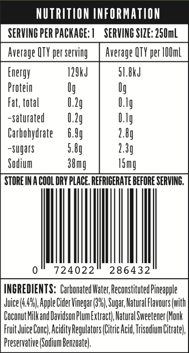Pineapple Coconut Davidson Plum